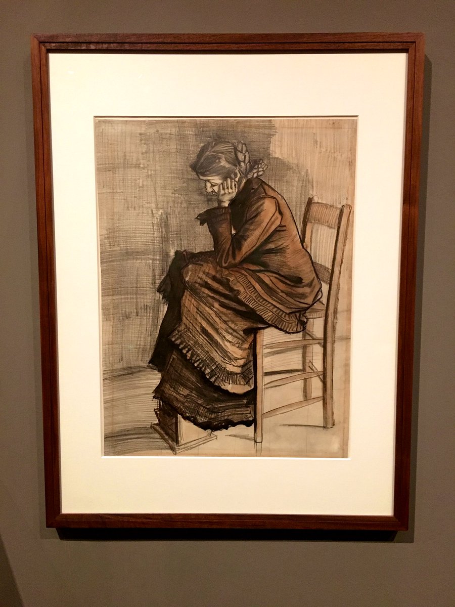StellaToonen's tweet photo. Finally managed to squeeze in a morning visit to @Tate’s #VanGoghAndBritain exhibition. Somehow I was expecting all the usual masterpieces, but I was surprised at how many of the works I’d never seen before. Go before it closes on 11 Aug. #VanGogh #Tate https://t.co/OsHpKhN0B3