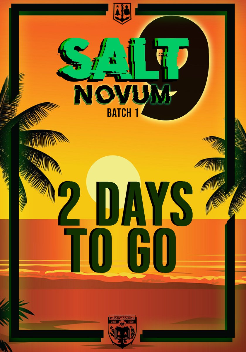 DBA_JHSSC's tweet photo. Service and Leadership Training (S.A.L.T.) Novum 

A NEW phase Unfolds

2 more days to go Batch 1 Campers!🌅 https://t.co/XHqlE1zdWm