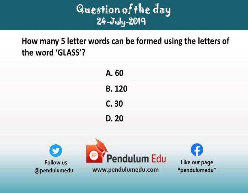 pendulumedu's tweet photo. Comment the correct Option!
To know the correct Answer, Visit- https://t.co/haD1WWimDb
#Quiz #permutation #permutationandcombination #QuestionOfTheDay #DailyQuiz #banking #Maths #QuantitativeAptitude https://t.co/vXWptcZwsO