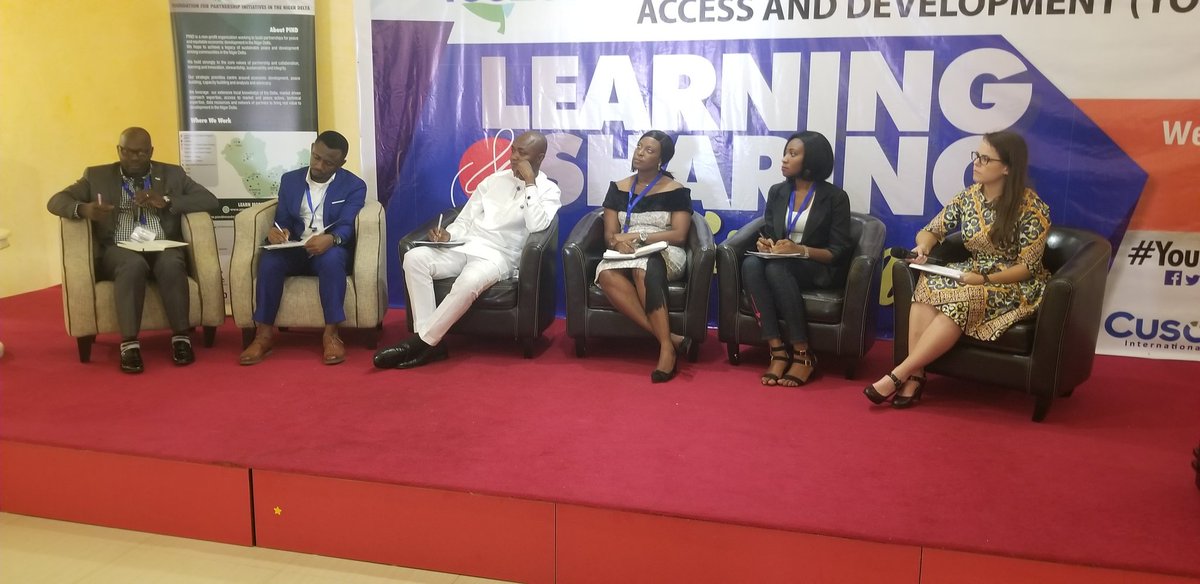 Panel discussion currently ongoing on the importance of volunteering and how <a href="/CusoIntl/">Cuso International</a> <a href="/YouLeadNigeria/">Cuso International- Nigeria Country Program Office</a> were able to build resilience around inclusive green economy #youleadforum