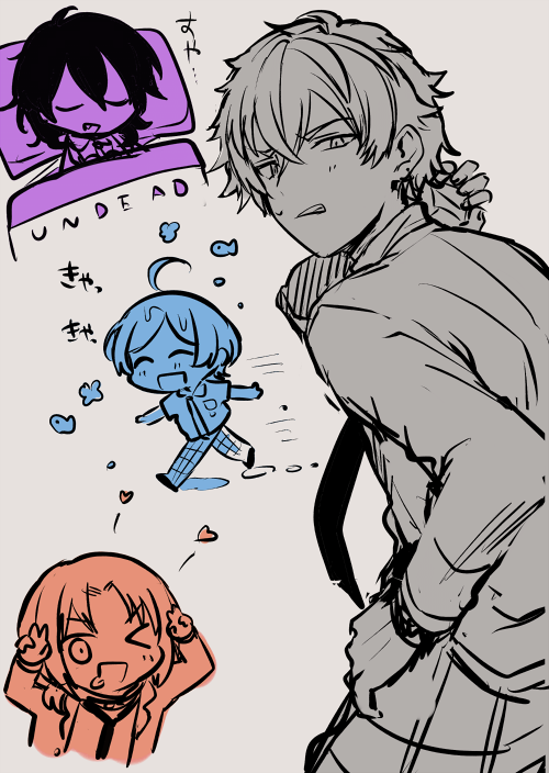 隣に凛月が描いてあったけどあまりに描けなかったので何もなかったことにした(描けない事がわかった) 