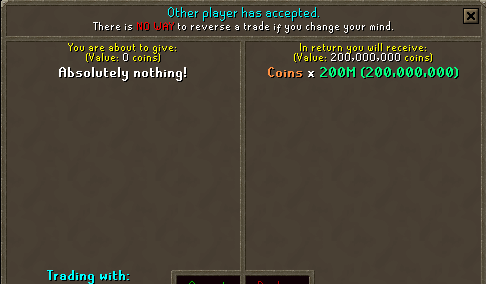 ZoonixSwaps's tweet photo. 400M OSRS -> 2160M RS3 https://t.co/BfvrL71GET