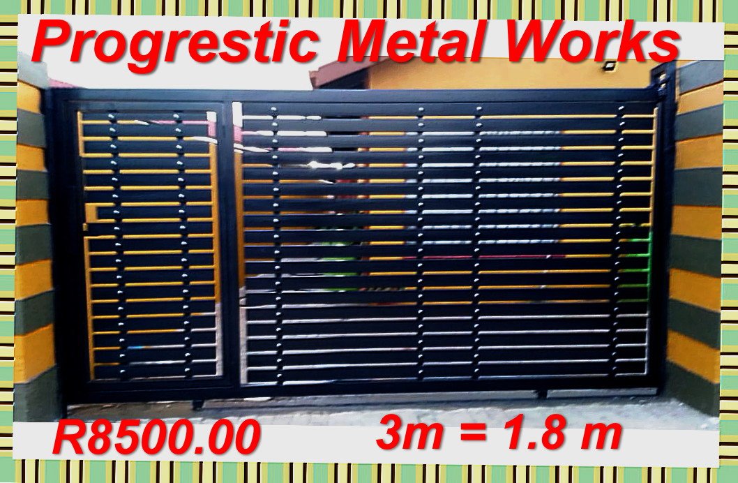 EnochLeayaSegop's tweet photo. #Takealot at #ProgresticMetalWorks

We have it all and Manufatured from Soweto

Gates
Entrance Gates
Burglar Doors
Burglaring windows
In and Out Fencing
Car Ports ETC

Contact me on 067-0200-191 or whats app https://t.co/qDBNkqam3T