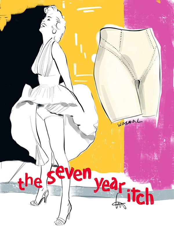 LingerieBriefs's tweet image. The sultry weather in NY inspires @Tonedtina in her column today "Body Heat" where she illustrates &amp;amp; discusses the inspiration of classic cinema on lingerie. This one @Wacoal  lingeriebriefs.com/2019/07/24/bod…