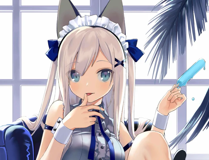 我が家のきまぐれメイド?
#創作 