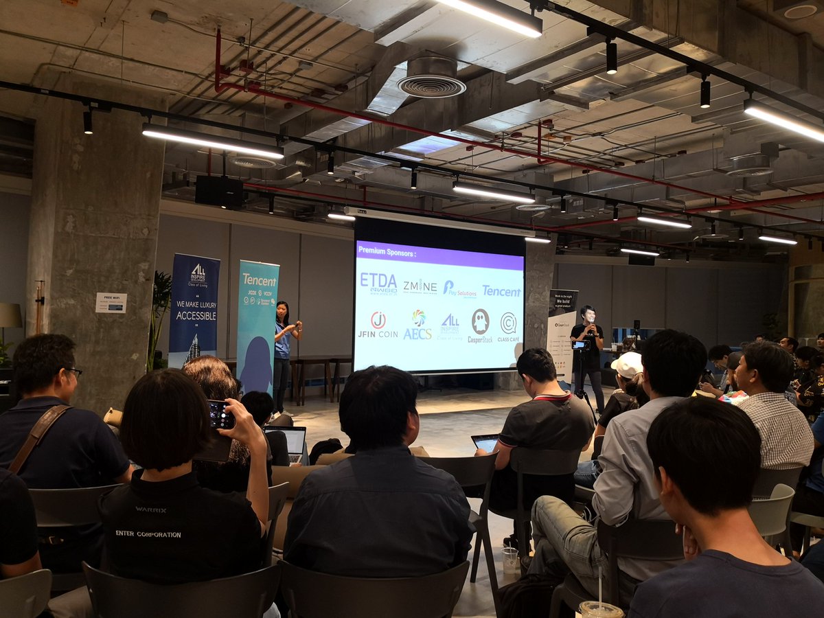 ScgStore's tweet photo. Libra developer meeting, ทางเราก็ติดตาม​ เผื่อไว้ว่าจะใช้​ libra coin บน​ store ของเรา​ด้วย​ยย​ #blockchain #libracoin https://t.co/giYfIbnIvD