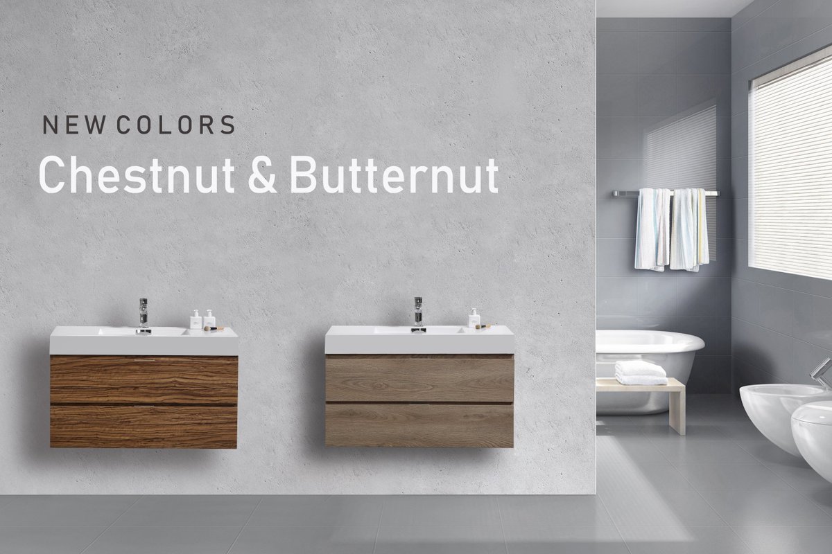 kubebath's tweet photo. NEW BLISS VANITY COLOURS - 🍂 Your favourite vanity has fresh new finishes 🍂 https://t.co/vXNau8Qr7f