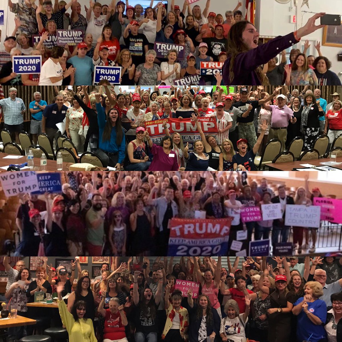Thank you to everyone who made this Florida trip such a huge success. We did 4 trainings in 4 cities in 4 days, teaching 420 volunteers how to register new Republican voters! #MuellerHearings