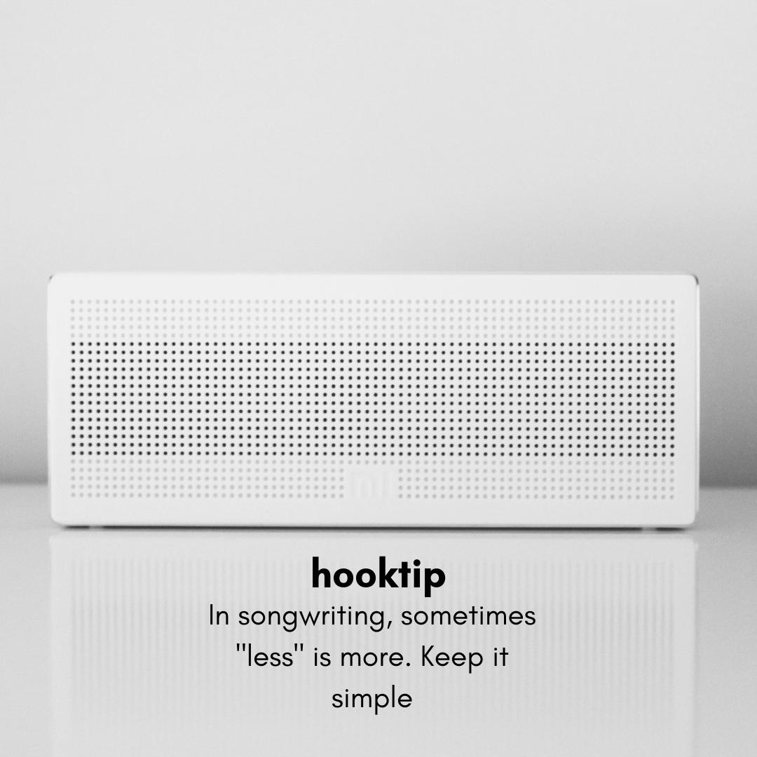 hooktheory's tweet image. Find your balance between variety and simplicity. #songwriting #hooktip #hooktheory #music #writeagreatsong #keepitsimple