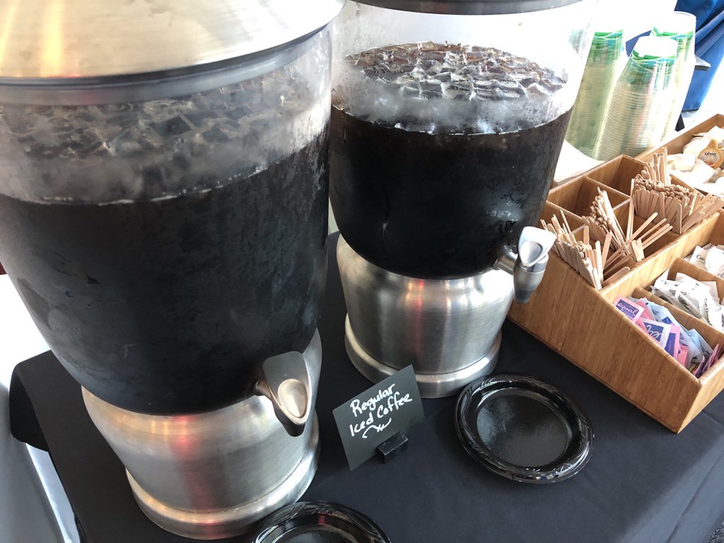 johncloys's tweet image. Starting the morning of with iced coffee ☕️ #DrupalGovCon for the win!