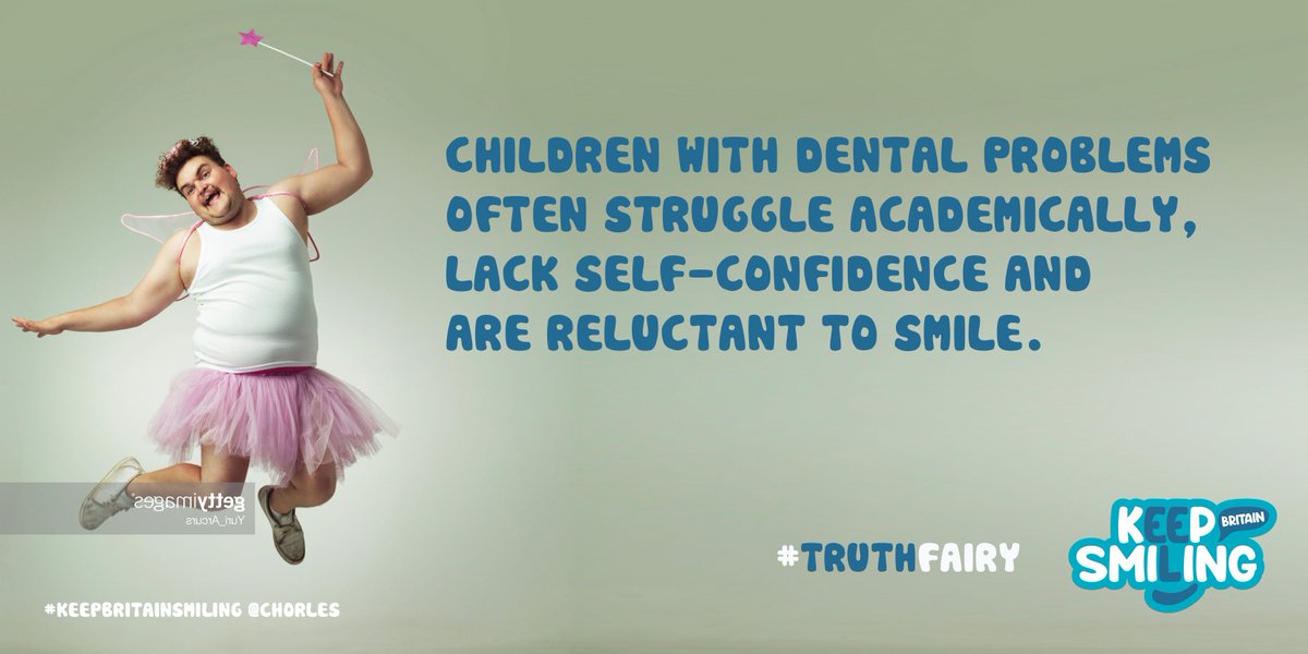 Chorles's tweet photo. Listen to the #TruthFairy (campaign concept - horrible toothless fairy) @oneminutebriefs  #KeepBritainSmiling @KeepGBSmiling
 #creative #dental #advertising #copywriting #Advertising https://t.co/kTkshN6jmR