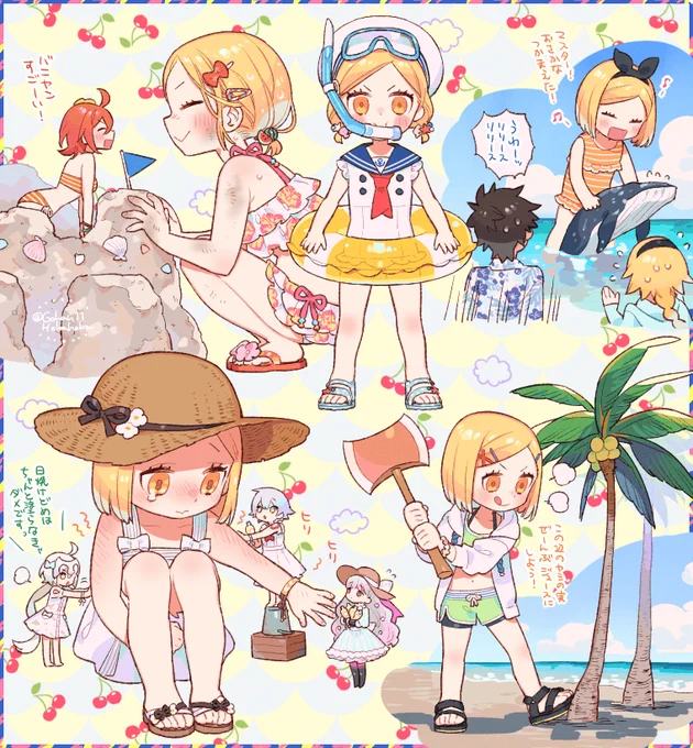 バニヤンちゃんの水着など 