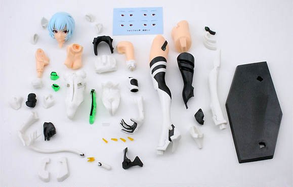 りゅんりゅん亭　綾波レイ　スーパープラグスーツガレージキット　レジン(未組み立て 綾波レイ・スーパープラグスーツver. | りゅんりゅん亭