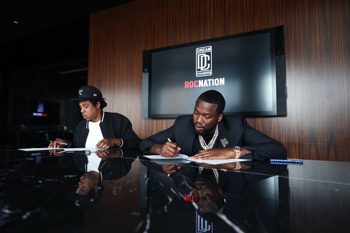 .<a href="/MeekMill/">MeekMill</a> launches Dream Chasers Records, a joint venture label with #RocNation. <a href="/MeekMill/">MeekMill</a> will serve as the President of Dream Chasers, where he will oversee the label and build a staff.