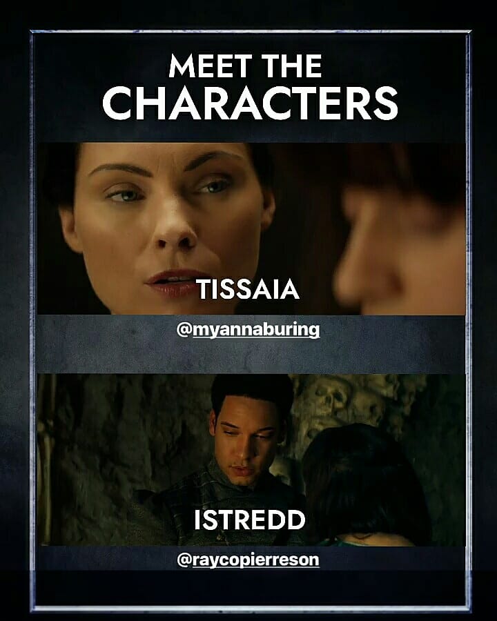 HarryPottersTV's tweet photo. Meet the characters of The Witcher ⚔.
#TISSAIA and #ISTREDD #TheWitcher ⚔ https://t.co/lfoyQBftRb
