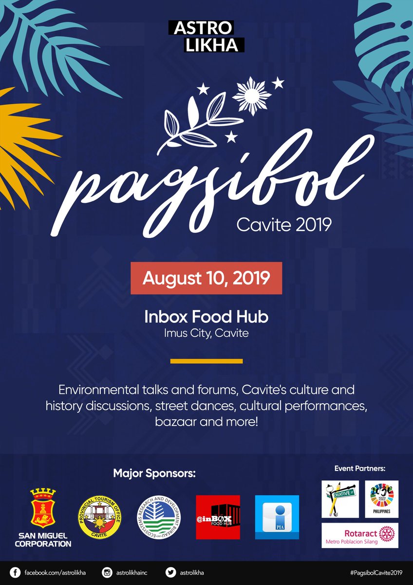astrolikha's tweet photo. Makibahagi sa #Pagsibol2019 sa darating na ika-10 ng Agosto 2019 sa Inbox Food Hub, Imus City, Cavite. Bisitahin ang https://t.co/Qw4Gh2KejB para sa ibang mga detalye. 🌱 https://t.co/yudzRVKzWz