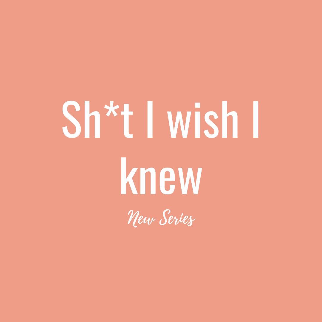 beebien1's tweet photo. There is a new series coming to the blog and I'm so excited about it because it's all about the sh*t I wish I knew! Check out https://t.co/iCMUhuK039 today to learn all about it! https://t.co/HmoOTT6Hsy