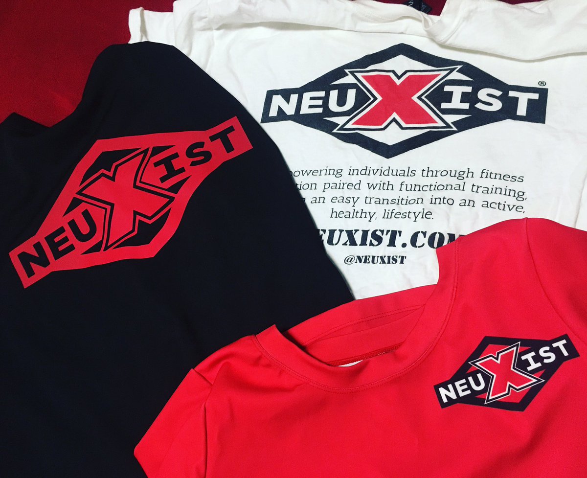 jonsimos's tweet photo. One day at a time! 📅
•
Just got a couple of other shirts as samples from a manufacturer and Just tried my first fb and Instagram ad to advertise launching the Neuxist in class- Empowerment course! 📋 -
•
Baby steps 👞-
•
#neuxist #functionaltraining https://t.co/XzTvD8wBsy