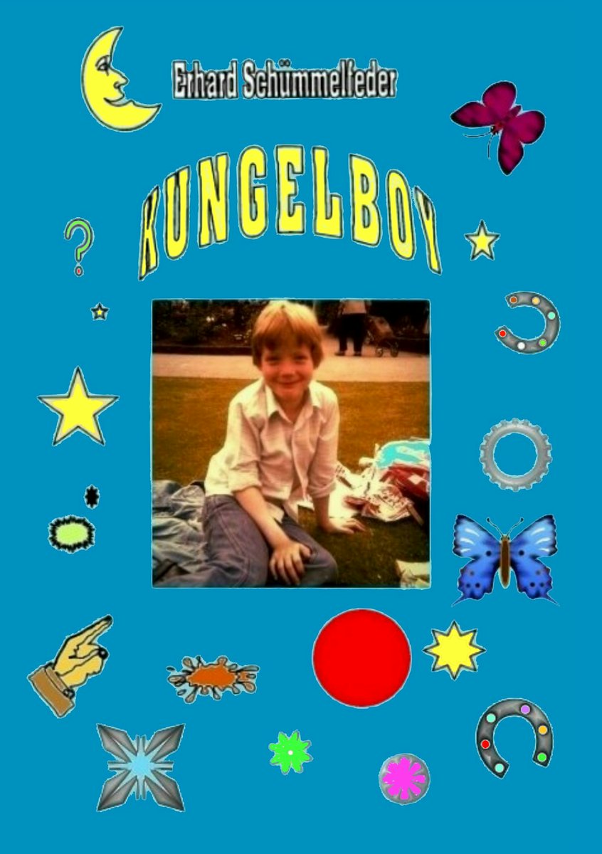 "Kungelboy" Kinderbuch über die Erlebnisse des elfjährigen Philip, der eines Tages dem Mann mit dem wurzmzerfressenen Gesicht begegnet ...