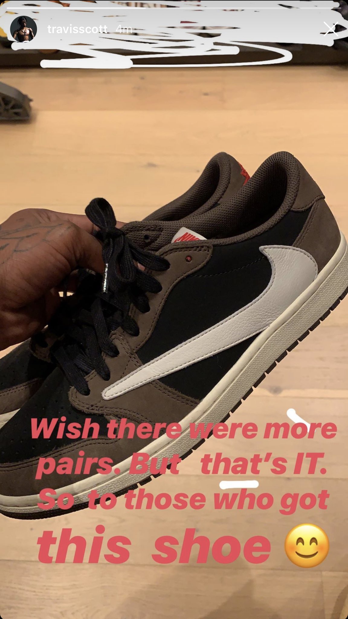 twitter travis scott jordan 1