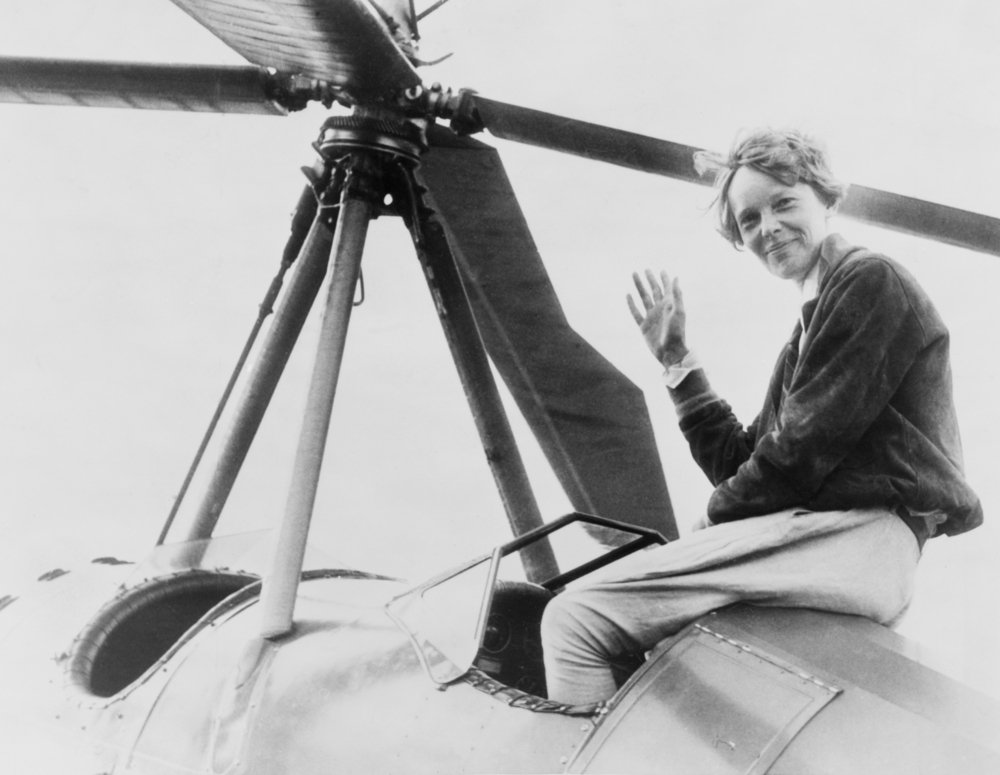 TribecaMG's tweet photo. Today we pay tribute for Amelia Mary Earhart, the first female pilot to fly solo across the Atlantic Ocean. Earhart was an encouraging woman that pursued various opportunities, including the formation of The Ninety-Nines, an organization for female pilots. ✈️ #AmeliaEarhart https://t.co/mQLdXMelAq