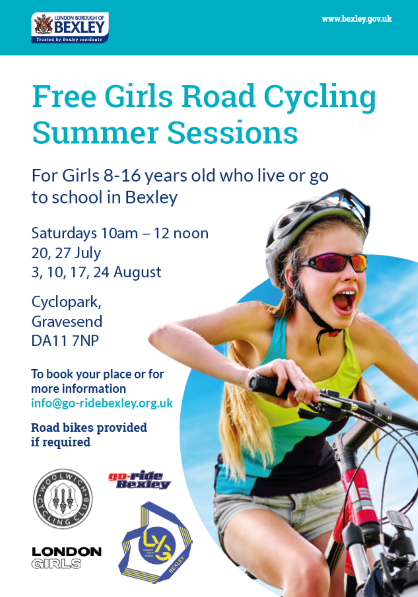 Bexley girls - come and learn road cycling skills over the next 5 weeks. 2 hours' free coaching, road bikes available.
Are you the next <a href="/lizziedeignan/">Lizzie Deignan</a> or <a href="/marianne_vos/">Marianne Vos</a> ?
Only one way to find out ⤵️