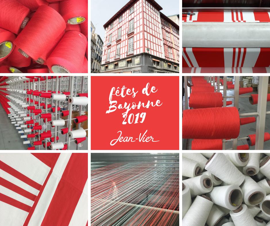 Top départ des Fêtes de Bayonne !🎈🎈🎈
Chez la Maison <a href="/cjeanvier/">La Maison Jean Vier</a> on se pare aussi de rouge et de blanc. Un nouveau tissu arrive très bientôt... Aperçu des coulisses de sa fabrication en direct de nos ateliers !
#madeineurope #savoirfaire #textile #tissu #fetesdebayonne
