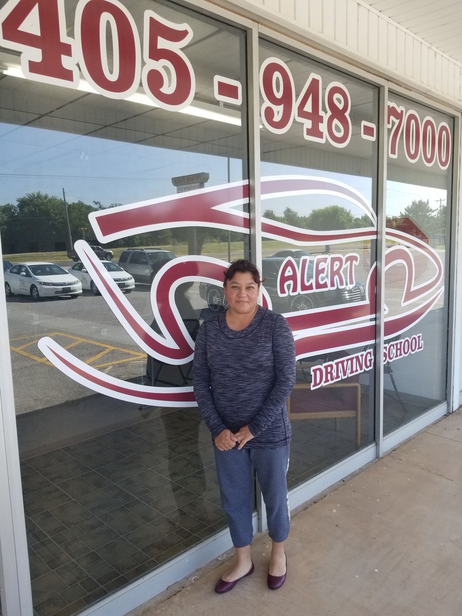 alertdrivingok's tweet image. Congratulations to Kwame, Maria, Maggie, Lidia who passed their driver's license test with Alert Driving School!

You can start your Driver's Education class as early as the day you turn 15 years old. Enroll now at alertdrivingok.com
#alertdriving #driversed #drivesafe