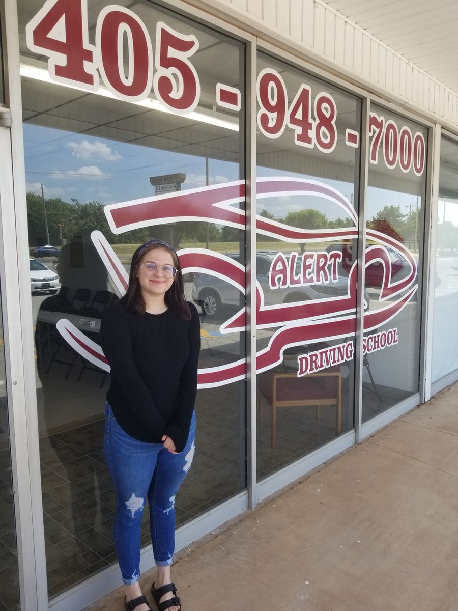alertdrivingok's tweet image. Congratulations to Kwame, Maria, Maggie, Lidia who passed their driver's license test with Alert Driving School!

You can start your Driver's Education class as early as the day you turn 15 years old. Enroll now at alertdrivingok.com
#alertdriving #driversed #drivesafe