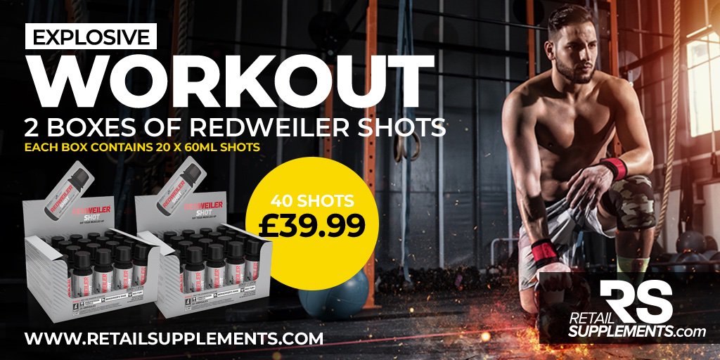 rtlsupplements's tweet photo. to smash your next workout!!
Buy here:
https://t.co/OT6VXIC0C6
#RSStore #PreWorkout #olimp #redweiler #shot #gym #bodybuilder #strength #pump #onthego #weightlifting #supplements #supplementstore #energyshot #energy https://t.co/azvPxxn2OY