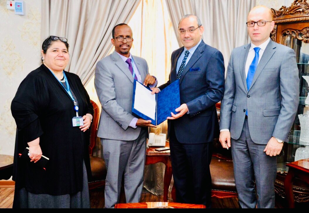 sally_haydock's tweet photo. An emotional but also happy time: I am so sad to leave #Iraq but thrilled for my successor Abdirahman Meygag who joins us from @WFP_Syria. Welcome on board @meygag61, all my best for your next step as @WFP Representative, and farewell Iraq @UNIraq @WFP_MENA https://t.co/CKIgpLjoaP