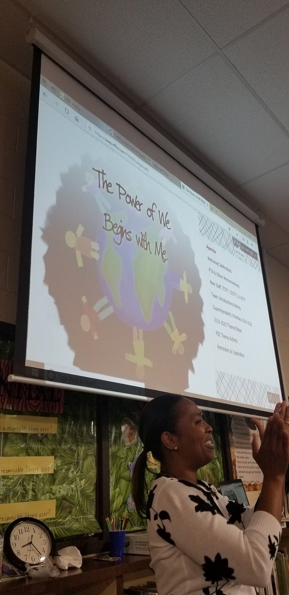 PowderSpringsES's tweet photo. The Power of WE Begins With ME! Looking beyond our own front door! Welcome back Powder Springs!!!  #greatnessliveshere #thepowerofwebeginswithme #globalawareness https://t.co/Uo0tL5ymzW