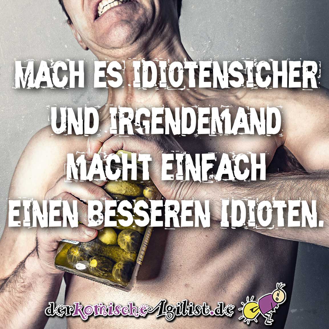 weirdAgilist's tweet photo. Deswegen mögen die komischen #Agilisten ja dieses kundenorientierte, #empirische, #inkrementelle und #iterative Vorgehen ja so. Wir haben noch jeden besseren Idioten zur Verbesserung gezwungen. :) https://t.co/8uhkF9e2Oa