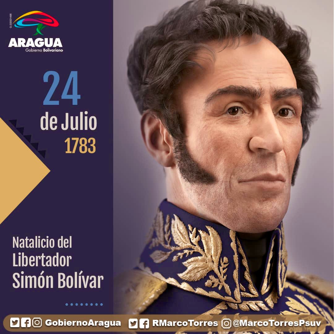 RMarcoTorres's tweet photo. #24Jul La Patria le rinde homenaje al hombre que dedicó su vida a la justicia y la libertad de los pueblos. El más grande tributo que le rendimos a Bolívar, hoy y siempre, será defender y continuar su lucha #CampañaLibertadoraSimónBolivar https://t.co/HJhWpXyesj
