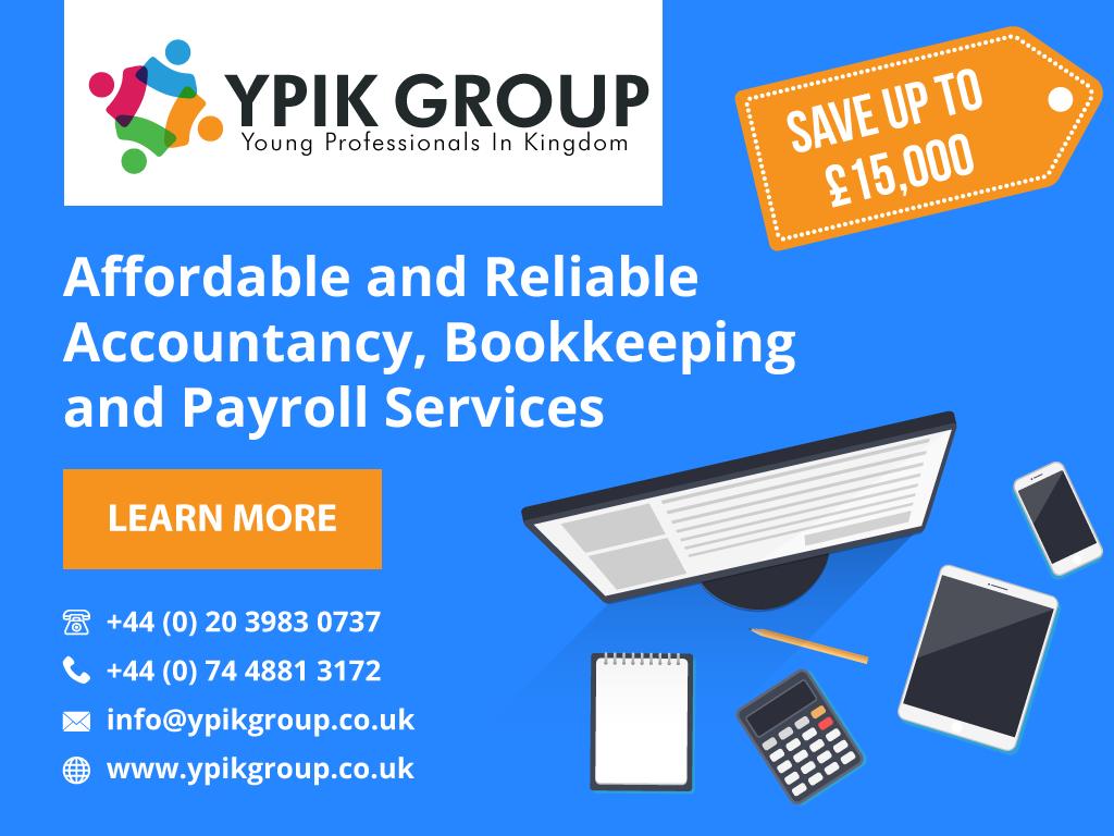 ypikgroup's tweet photo. Save Up to Β£15,000 on our Accountancy, Bookkeeping and Payroll Services.
Give Us a Call to Learn More. #YPIKGroup #YPIK #BusinessConsultancy #Businessgrow #outsourcing #ITservices #SEO #SMM #Webdesigning #webdevelopment #Compliance #HR #Recruitment #Bookkeeping https://t.co/zVHImSXgDY