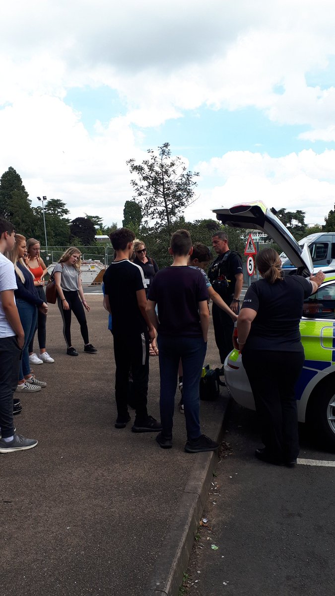 Day 2 of #young #drivers #experience organised by <a href="/ElyMemorialFund/">Ely Memorial Fund</a> being held at HLC campus. 
Keeping our #youngpeople #safe on the #roads #roadsafety <a href="/WestMerciaPCC/">West Mercia PCC</a> <a href="/OPUHereford/">OPU Hereford</a> <a href="/Supt_Hereford/">Supt Sue Thomas</a>