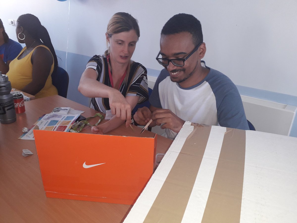BristolMencap's tweet photo. Having fun and working at the #vassall centre fair @mencap_charity https://t.co/ogFDlu7Vbh