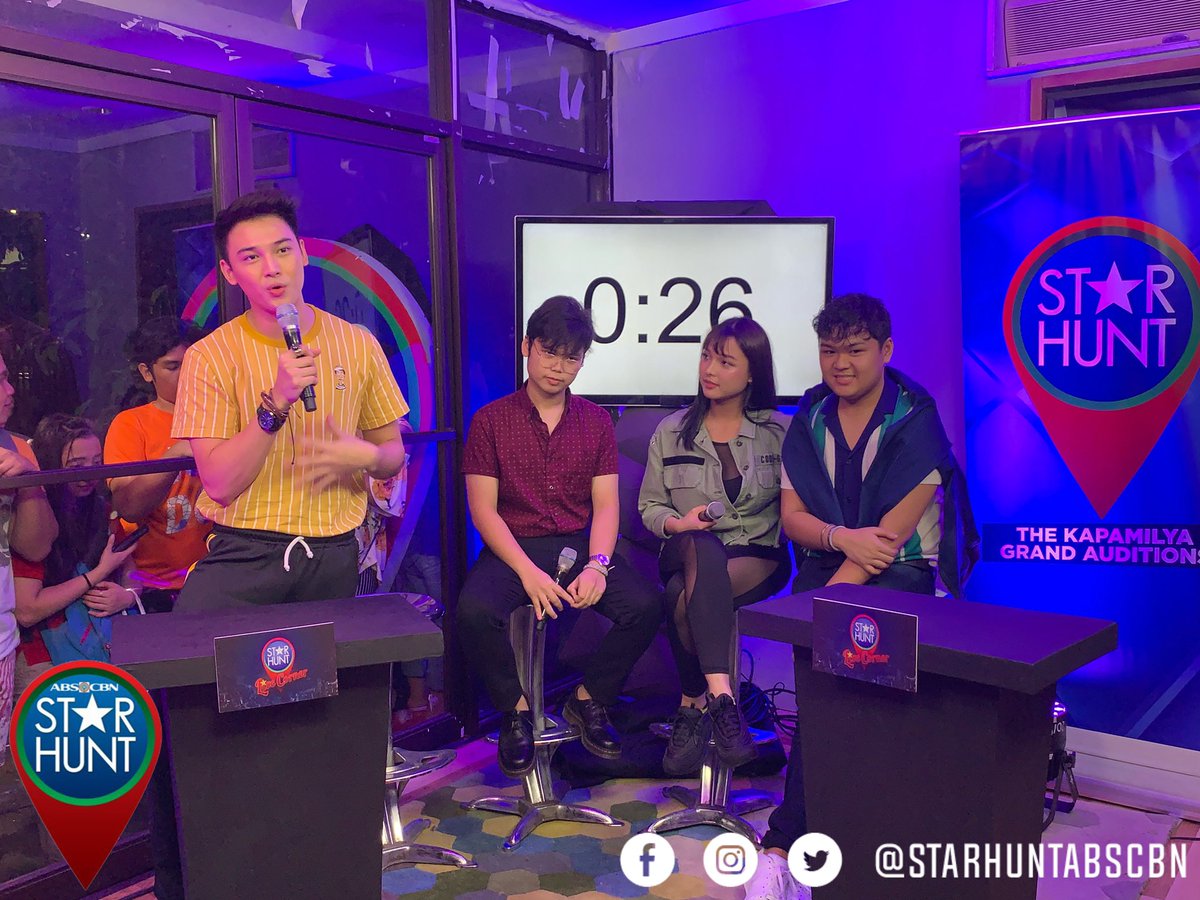starhuntabscbn's tweet photo. 🔵 [LIVE] Star Hunt Live Corner:

Ultimate Batch Tapatan! 💪🏻

📌 Watch HERE: https://t.co/uX2uaAhnsJ

#LiveCornerTapatan https://t.co/QDA1eyqb3Y