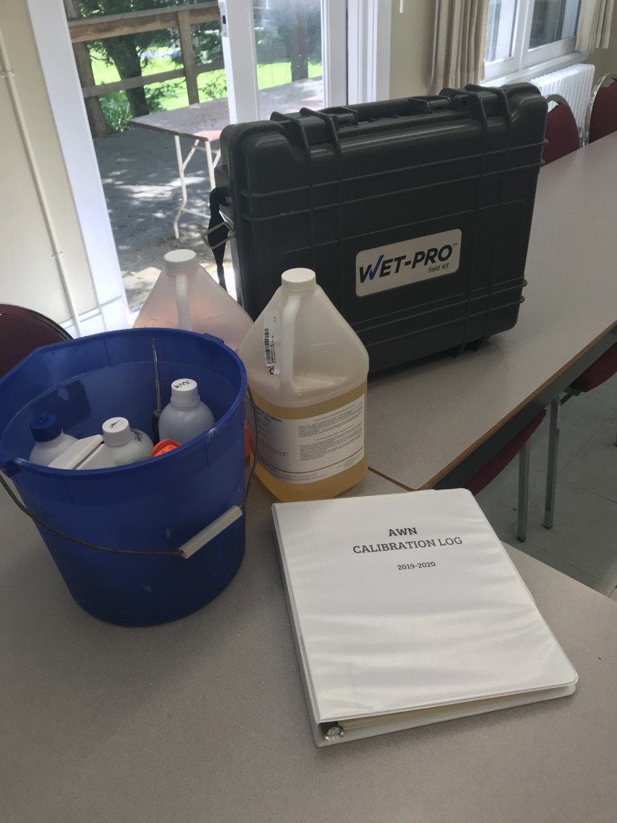 atlwaternetwork's tweet photo. Don't Forget to #Calibrate your #WetPro Kit and update your #CalibrationLog to follow #QAQCProtocols! Where do you Calibrate your kit? #WaterDataWednesdays #WaterData #CalibrationDay https://t.co/Wi5bdBPwgl