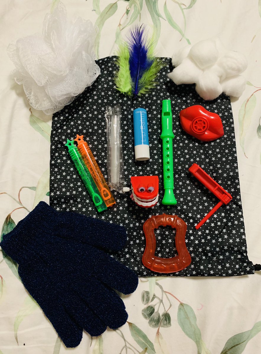 LinkEd0719's tweet photo. Putting together some of our sensory gift bags for the schools we’ll be visiting. Still a few bits left to go but aren’t they looking fab so far? #SensoryBags #SEND #Australia #RoughTouch #SoftTouch #VisionTracking #FindTheNoise #PMLD  @GreenacreSchool https://t.co/rqIfp1LRDL