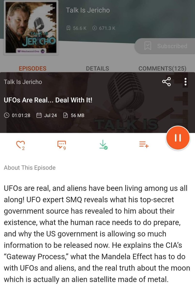 TheUnbeknown's tweet image. SMQ talks with Chris Jericho on @TalkIsJericho check out the episode! 
#themandelaeffect #gatewayprocess #smq #aliens #ufos