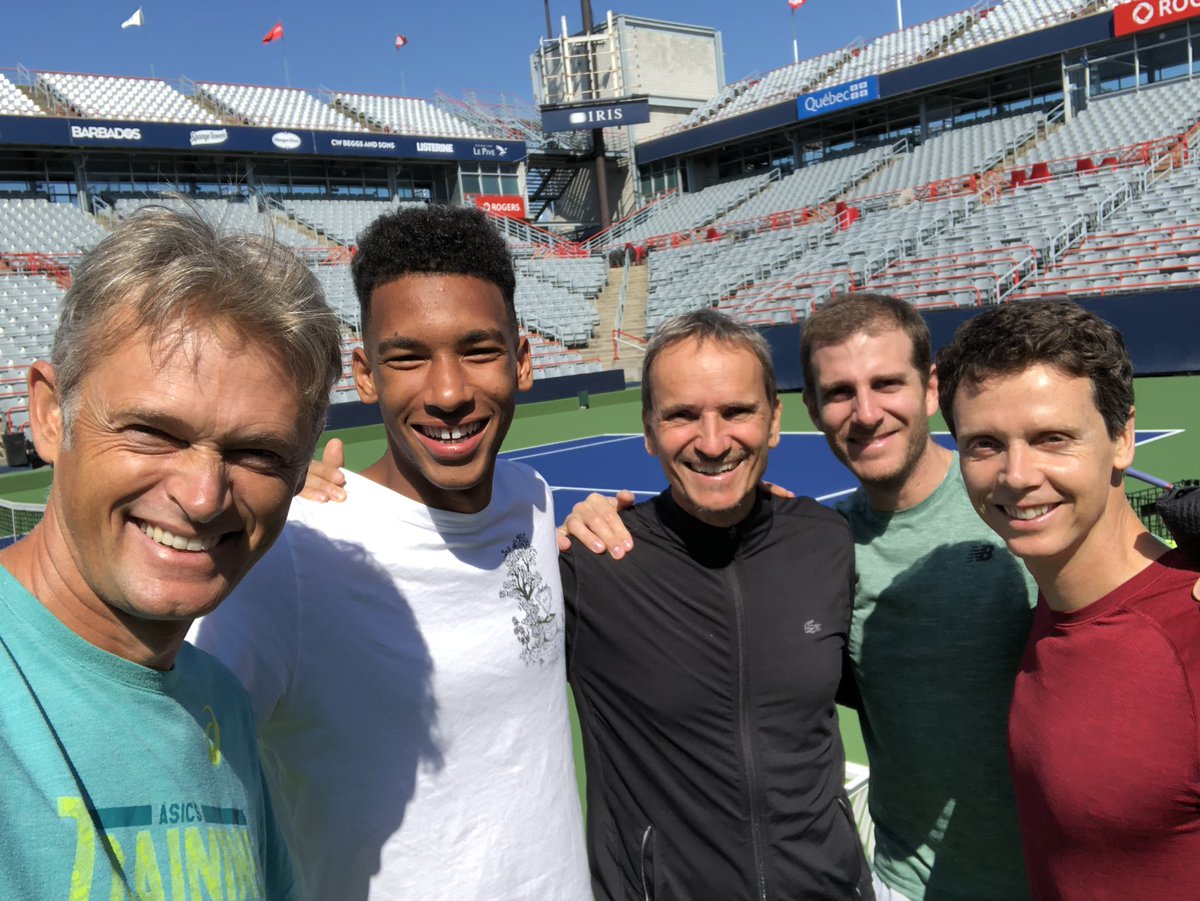 ZeTeamCan's tweet photo. On avance #onavance #cacavale #USOpenSeries #CoupeRogers https://t.co/oiI0gEEYg9