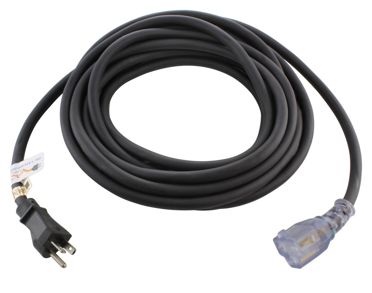 AC_Connectors's tweet image. This AC WORKS™ brand NEMA 6-20 extension cord [S620PR] is used as an indoor/outdoor extension cord.  The cable contains an anti-cold weather jacket which stays flexible in extreme temperatures.  #acworks #acconnectors 

bit.ly/2JK0qsr