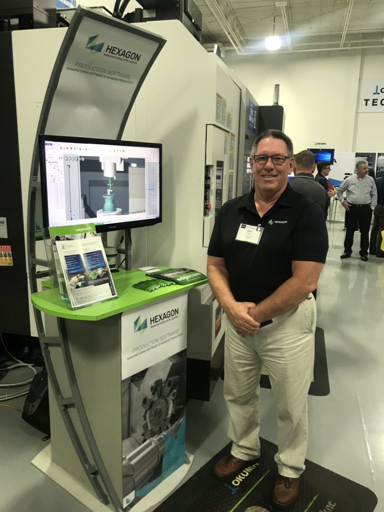 BritVic13's tweet photo. Ready for the 1st day of the Okuma Summer Showcase. @OkumaAmerica @Hexagon_ps @HexagonMI https://t.co/Ub3Zk72XiT