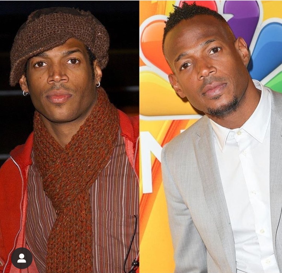 Happy 47th bday, Marlon Wayans.
These pics are 14 yrs apart. 