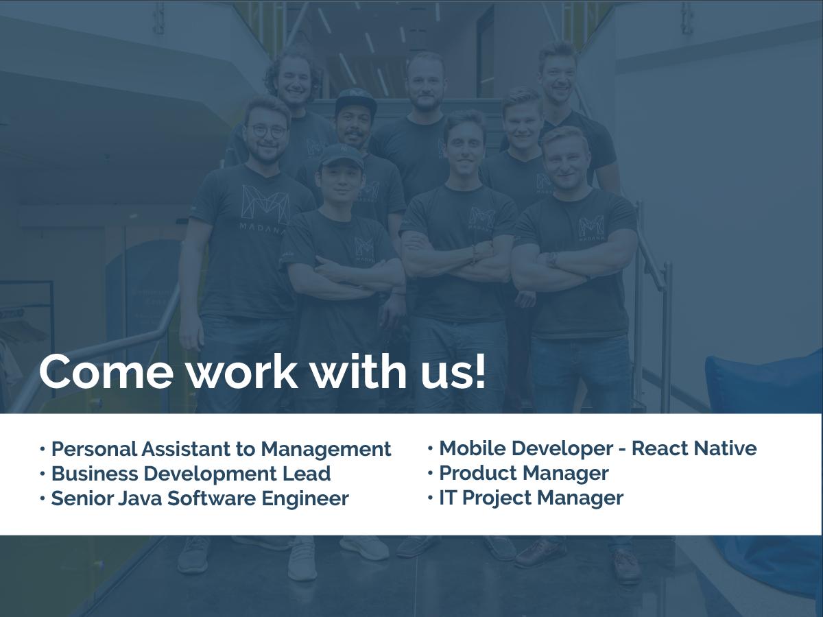 Our team is growing and we want you to be a part of it! We are looking for driven, hard-working and passionate people to fullfil several positions with different levels of seniority. Odds are that there is something right for you.
Interested? - buff.ly/2JMVva3
#JobSearch