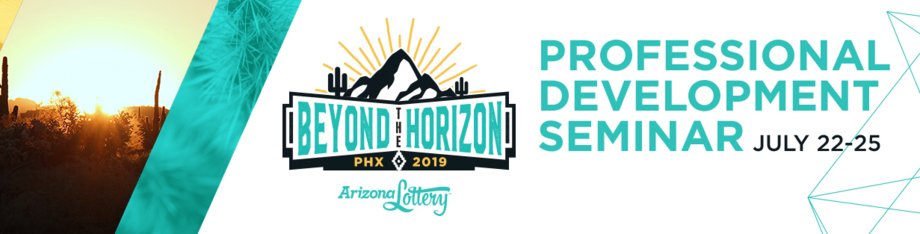 ScientificGames's tweet photo. We are sharing and learning all the HOT trends in lottery at the @NASPL_HQ’s 2019 Professional Development Seminar in Phoenix. #SGLottery #nasplpds https://t.co/hZoy2PK41r