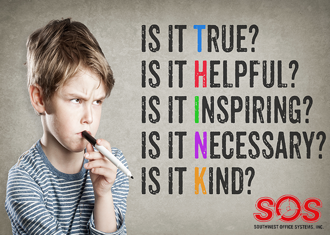 #WOW #THINK before we speak...  sure seems good advice for young, old and everyone in between. #ThinkSmart #SpeakCarefully <a href="/Sharp_Business/">Laureano Antonioni</a> <a href="/SOSTX13/">SOS Texas</a> #printer #MFP