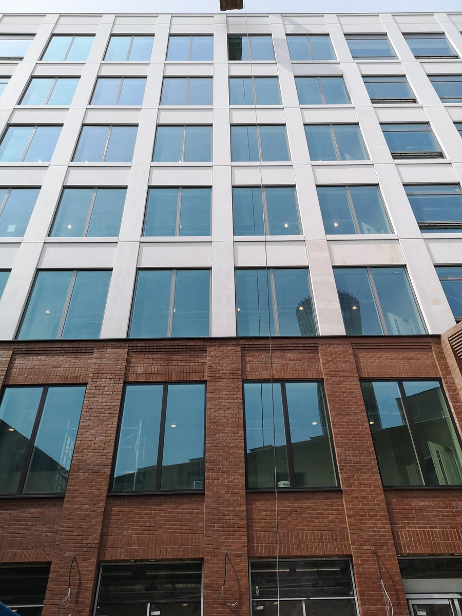 WaughThistleton's tweet photo. Sunshine at @sugarhseisland!

The first of 7 buildings we are delivering for @vastint is slowly being revealed as the scaffold is removed and the finishing touches added. Forming part of the #DanesYard creative quarter, the #workspaces will provide top class space for business. https://t.co/FrqM4DDxxs