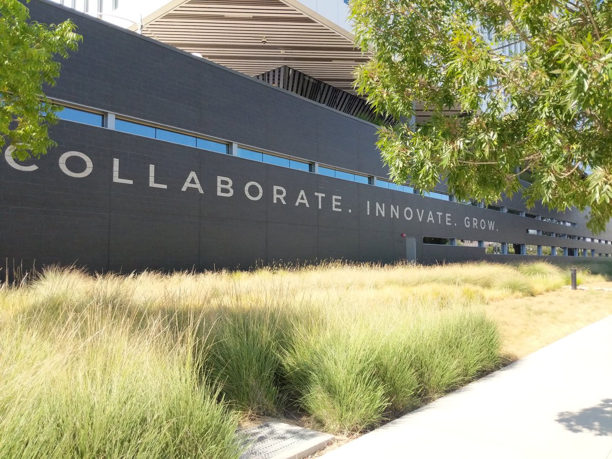 cbanka's tweet photo. Toured @SamsungSemicon building w/ @SamsungEDU #solvefortomorrow teacher academy. Discussed differences between Project- and Problem-Based-Learning w/ @mymindSpark. Loved Samsung's "Collaborate. Innovate. Grow." mission. #sparkon #sftteachers @USD265_GHS @USD265_Goddard #265Pride https://t.co/Osg7d9ELgG